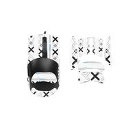 Nastro antiscivolo per mouse compatibile con Asus ROG Keris, adesivo antiscivolo per mouse Asus ROG Keris - copertura completa, stile stampato (bianco)