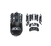 Nastro antiscivolo per mouse compatibile con Asus ROG Keris, adesivo antiscivolo per mouse Asus ROG Keris, copertura completa, stile stampato (nero)