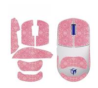 Nastro antiscivolo per mouse compatibile con ASUS ROG Keris II Ace, resistente al sudore, impugnatura protettiva, colore rosa