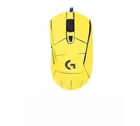 Nastro antiscivolo per mouse compatibile con Logitech G403 G603 G703 G703, resistente al sudore, impugnatura protettiva, colore giallo