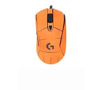 Nastro antiscivolo per mouse compatibile con Logitech G403 G603 G703 G703, resistente al sudore, impugnatura protettiva, arancione