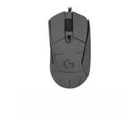 Nastro antiscivolo per mouse compatibile con Logitech G403 G603 G703 G703, resistente al sudore, impugnatura protettiva, colore grigio scuro