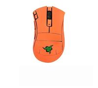 Nastro antiscivolo per mouse compatibile con mouse da gioco Razer DeathAdder V2X, resistente al sudore, impugnatura a prova di sudore, copertura protettiva, arancione completo