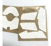 Nastro antiscivolo per mouse, copertura completa, compatibile con mouse da gioco Logitech Logitech G304 G305 G102 G203 (bianco)