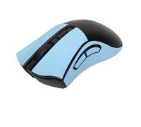 Nastro antiscivolo per mouse in pelle scamosciata per mouse da gioco wireless Razer DeathAdder V2, metà blu