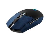 Nastro antiscivolo per mouse per Logitech G304 Pelle per mouse da gioco senza fili ultrasottile e confortevole, resistente al sudore facile da applicare e con design autoadesivo (blue)