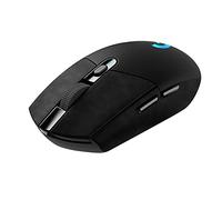 Nastro antiscivolo per mouse per Logitech G304 Pelle per mouse da gioco senza fili ultrasottile e confortevole, resistente al sudore facile da applicare e con design autoadesivo (black)
