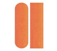 Nastro antiscivolo per skateboard, con sfumatura fiamma, per scale, 1 foglio, 84 x 23 cm