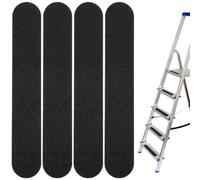 Nastro Antiscivolo Pvc Nero 20 Pezzi per Rampe e Scale