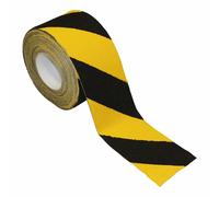 Nastro Antiscivolo Universale Nero/Giallo 18m X 25mm Nastro Adesivo Autoadesivo