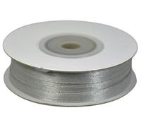 ETM Nastro Doppio Raso 3 Mm 50 Mt Grigio Argento