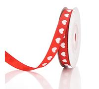 Nastro arricciacapelli per confezioni regalo San Valentino rosso bianco amore cuore fiori bouquet per confezioni regalo arricciatura