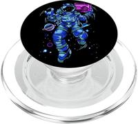 Nastro astronauta EDM Rave BPM Addict Sober Raver ART SUL RETRO PopSockets PopGrip per MagSafe
