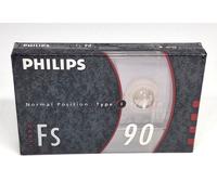 Nastro audiocassetta vuoto PHILIPS FS 90 (sigillato) NUOVO