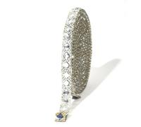 Nastro autoadesivo con strass di cristallo, Nastro autoadesivo in resina con strass, 1 metro, 10/15 mm, decorazione multicolore fai da te(Clear 10mm,15mm)