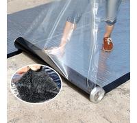 Nastro autoadesivo in asfalto - Bitume di alluminio, Riparazione tetti impermeabili, Sigillante, Rivestimento in alluminio, per perdite del tetto, crepe superficiali, grondaie e buchi (0,65 x 9,8 pie