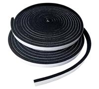Nastro autoadesivo in schiuma, striscia sigillante in gomma per finestre e porte, resistente alle intemperie, acustico, antiscivolo, (12mmx6mmx10m)