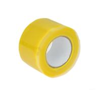 Nastro autoadesivo in silicone per impugnatura da hockey, per maniglia di canoa drago, barca, paddle, overwrap, impermeabile, antiurto, sigillante per giunture dei cavi (giallo)