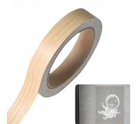 Nastro autoadesivo per bordi in legno di faggio naturale, 18 mm x 10 m, nastro pre-incollato senza stirare, nastro per bordi impiallacciati in legno, nastro per lavori di restauro fai da te, per