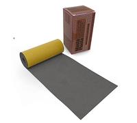 Nastro autoadesivo per riparare divano e auto - Scamosciato Grigio 150×10cm | L'originale MastaPlasta tutto-in-uno per riparazione, microfibra scamosciata italiana, ideale pelli più morbide. Senza cucire