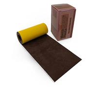 Nastro autoadesivo per riparare divano e auto - Scamosciato Marron 150×10cm | L'originale MastaPlasta tutto-in-uno per riparazione, microfibra scamosciata italiana, ideale pelli più morbide. Senza cucire