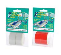 Nastro autoadesivo riflettente bianco 2,5 m - 1 PZ - 33.110.00BI - 3311000BI