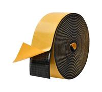 Nastro Autoadesivo Schiuma,50mm Larghezza 3mm Spessore Strisce in Neoprene Schiuma Guarnizione in Gomma Isolante Anti-vibrazione Anti-collisione Insonorizzata Protezione per Mobili Auto, 3 metri