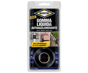 Nastro Autoagglomerante impermeabilizzante Bostik Gomma Liquida 3 mt