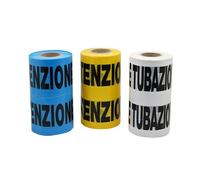 NASTRO AVVERTITORE Blu tubo acqua - 200 mt