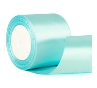 Nastro azzurro cielo largo 75 mm e spesso 3 pollici, nastro per auto da matrimonio blu per confezioni regalo, bouquet, decorazioni per auto da matrimonio, nastro per confezioni regalo per torte.