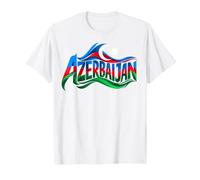 Nastro Bandiera Azerbaigian Maglietta