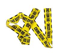 W WIDMANN MILANO Party Fashion, nastro da barricata Scena del crimine, non attraversare, design accattivante, materiale resistente, lunghezza 7,20 m, accessorio ideale per travestimenti