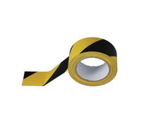 Connect Nero e Giallo Barriera Nastro 50mm X 33m Adesivo 1pc 35366
