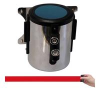 Nastro barriera retrattile, Barriera di sicurezza magnetica retrattile da 2/3/5/10 m, barriera a muro for il controllo della folla, for aeroporti, banche, scuole(10M/32FT)