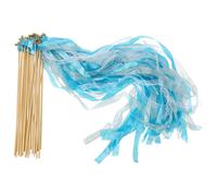 Nastro Bastoni Fata Bastoncini,50pz Pizzo Seta Fata Bastone,Cielo Blu