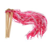 Nastro Bastoni Fata Bastoncini,50pz Pizzo Seta Fata Bastone,Fucsia