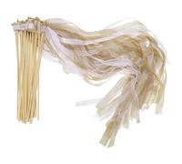 Nastro Bastoni Fata Bastoncini,50pz Pizzo Seta Fata Bastone,Oro Tono