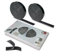 Nastro biadesivo da 10 m con chiusura a gancio, resistente, per casa, ufficio, interni ed esterni