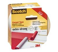 Scotch 42022050B Nastro Biadesivo per Moquette e Pavimento in Vinile, Trasparente, 20 m x 50 mm
