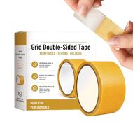 Nastro Biadesivo Heavy Duty Resistente Strappo Alta Trasparente 10 m