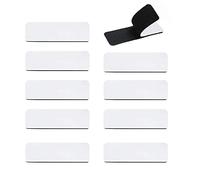 Nastro biadesivo in nylon con gancio,Strappi adesivi nero,Cucire nastro biadesivo,Feltro adesivo forte,Adesivi per tessuti,Strap,Fisso,Parete,Tavolo,Plastica,Metallo,ecc (10 * 3cm,10paia)