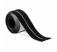 Nastro biadesivo Inofix 2144-3 Nero 1,5 m x 2 cm Chiusura uncino e asola