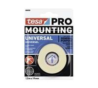 NASTRO BIADESIVO MOUNTING PRO UNIVERSALE- - mm.19h. in rotoli da mt.1,5 - 12 ...