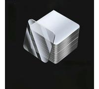 Nastro biadesivo nano riutilizzabile super resistente trasparente adesivi murali impermeabile ampiamente utilizzato montaggio a parete adesivo-6x6cm-30 pezzi-con-borsa