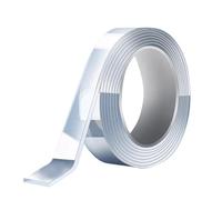 Nastro biadesivo - Nastro biadesivo | Nastro di montaggio resistente | Nastro adesivo biadesivo impermeabile | Nastro adesivo trasparente multiuso per piastrelle in ceramica, pareti in legno