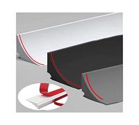 Nastro biadesivo per doccia, 200 cm, autoadesivo, in silicone, per doccia (bianco, 2 m)