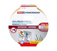 NASTRO BIADESIVO PER INTERNI "EXTRA STRONG", 5 MT X 19 MM - TESA