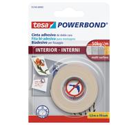 Nastro biadesivo per interni Tesa 19 mm x 1,5 m