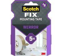 Nastro biadesivo per montaggio specchi Scotch-Fix 19 mm x 3 m Bianco