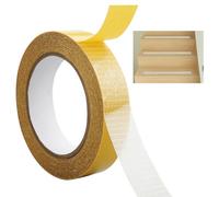 Nastro Biadesivo per Tappeti, 20 m x 25 mm Biadesivo per Muro per Moquette Extra Forte, Nastro Biadesivo Indicato per Tappeti Senza Residui, Nastro Biadesivo in Tessuto per La Posa di Moquette